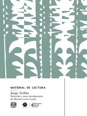 cover image of Jorge Teillier. Material de lectura